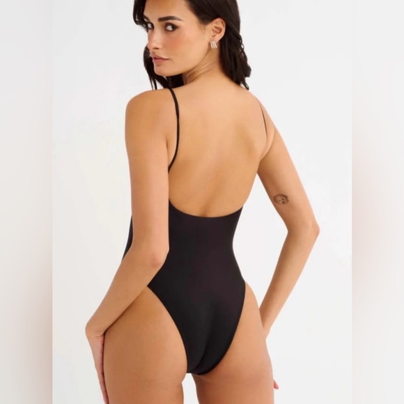 Rumored Black Women's One Piece Swimsuit - Picture 4 of 7